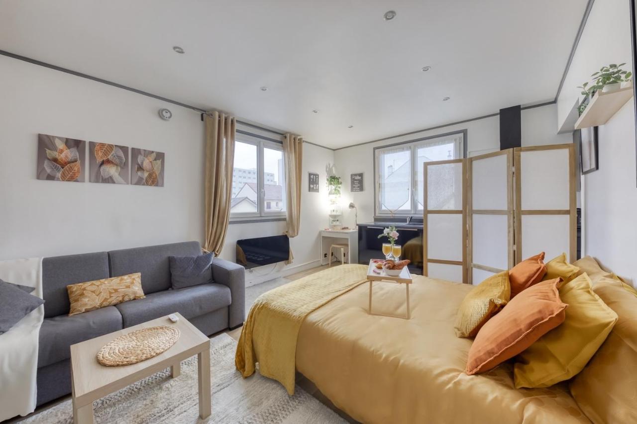 Апартаменты Le Nid Douillet : Paris Proche-Cozy-Netflix Montmagny Экстерьер фото